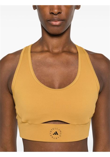 Reggiseno sportivo in senape Adidas by Stella McCartney - donna ADIDAS BY STELLA MC CARTNEY | IY3426DSDN